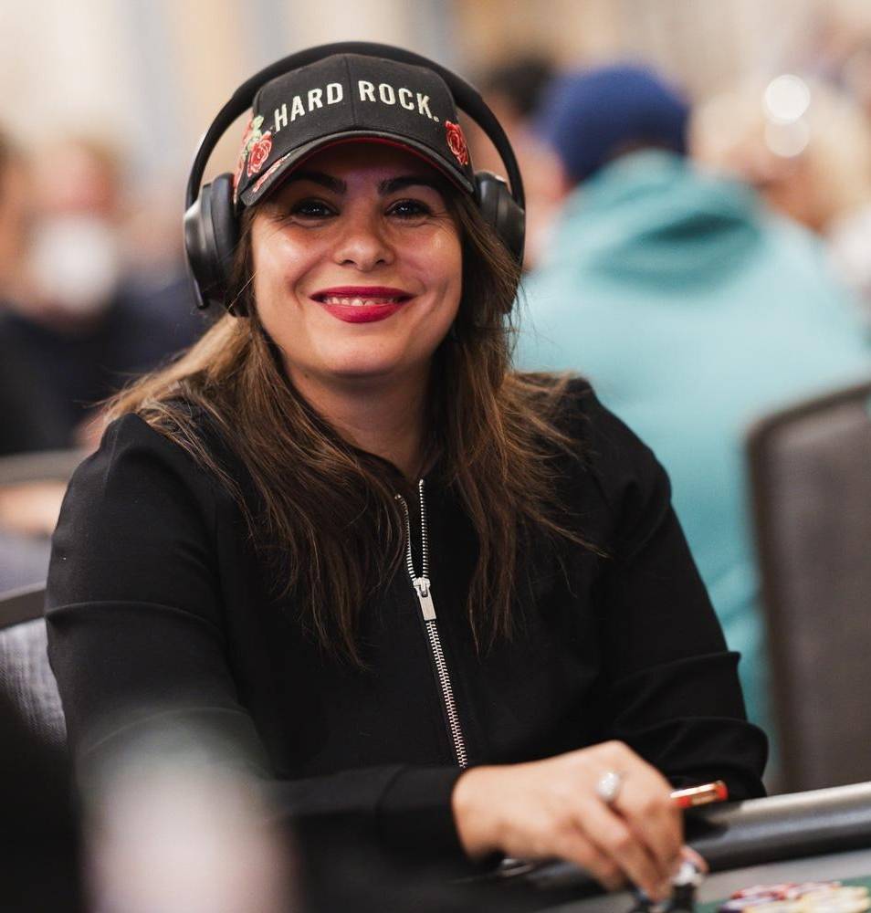 Audrey Verlomme aux WSOP à Las Vegas