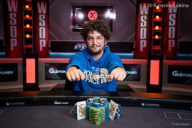 Jonathan Pastore, champion du monde WSOP 2022